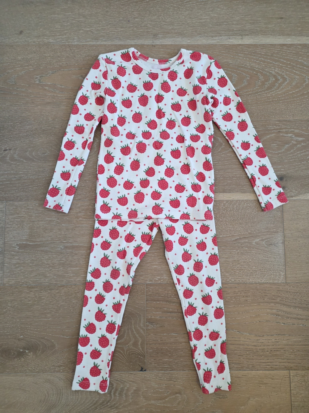 Raspberry Print Pajama Set Sz 4T